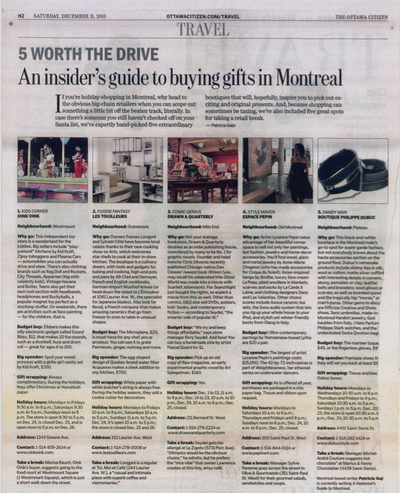 "An insider's guide to buying gifts in Montreal"